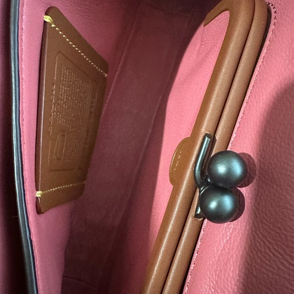 🐎🌺 COACH 1941 DINKY🌺🐎 PINK CROSSBODY HANDBAG - Picture 12 of 12